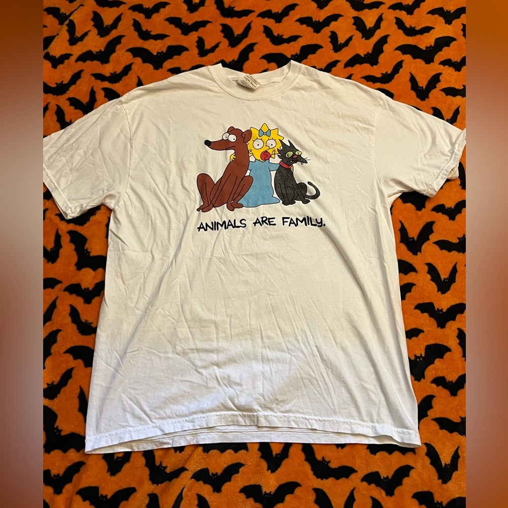 The Simpsons White T-Shirt 2XL